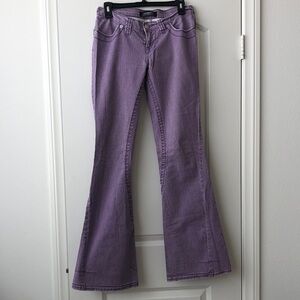 LONDONJEAN Lavender Flare Jeans
